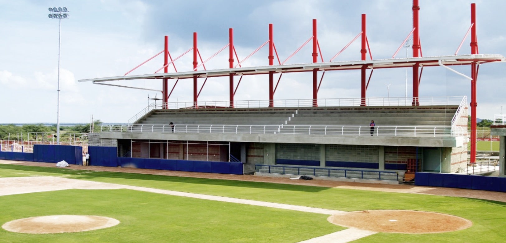 Estructura polideportivo en Repelón
